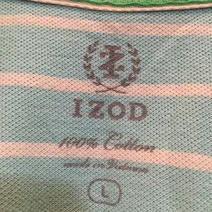 Izod Tops - IZOD Tropical Flowers Striped Polo Shirt Izod Tops - IZOD Tropical Flowers Striped Polo Shirt